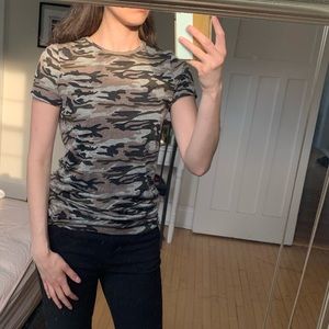 🍭free add on🍭Antistar long camouflage tshirt